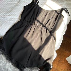 BCBG black romper